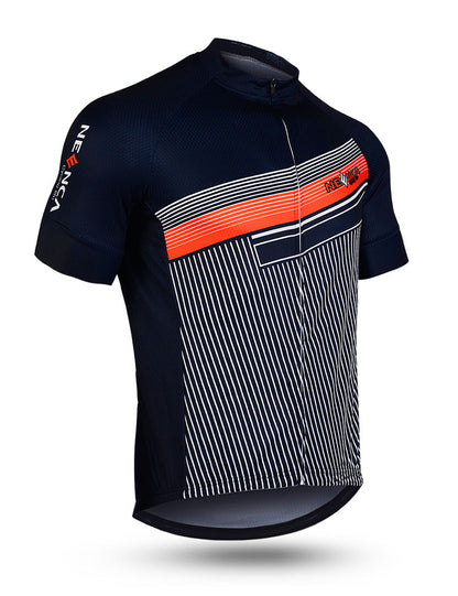 Neenca Men's Bike Cycling Life Shirt With 3 Rear Pockets
