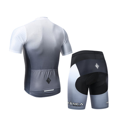 Neenca Men's Cycling Jersey Set Bicycle Short Sleeve Mountain Bike Shirts Clothing Outfit