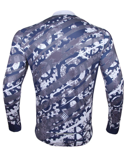 Neenca Men's Cycling Jersey Long Sleeve T Shirt