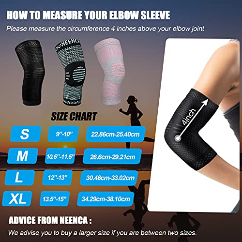 NEENCA 2 Pack Professional Elbow Brace-056
