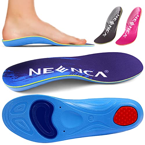 NEENCA Arch Support Insoles for Plantar Fasciitis Flat Feet