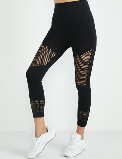 Women's Hollow Out High Waisted Yoga Pants