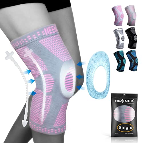 NEENCA Professional Knee Brace,Knee Compression Sleeve Support For Men ...