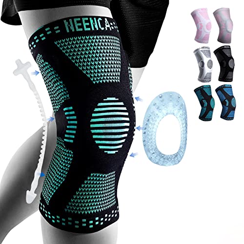 NEENCA 2 Pack Knee Brace Knee Compression Sleeve Support Size XXL