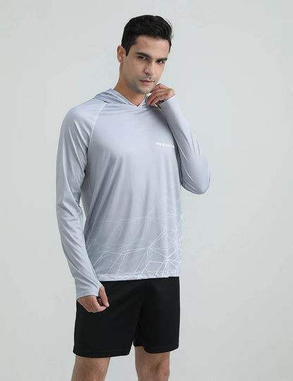 Neenca Men's Lightweight Outdoor Long Sleeve Hoodie